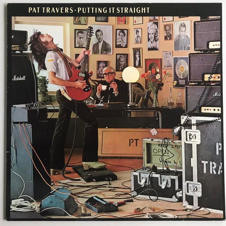 Pat Travers - Putting It Straight LP (1977), Cd's en Dvd's, Vinyl | Rock, Zo goed als nieuw, Poprock, 12 inch, Ophalen of Verzenden