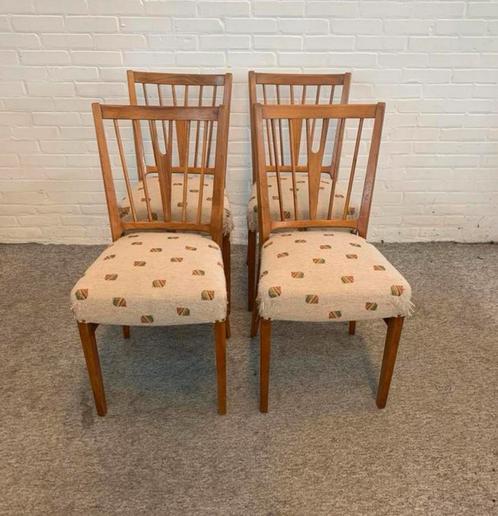Stoelen vier Eetkamerstoelen Nils Jonsson voor Hugo Troeds, Huis en Inrichting, Stoelen, Ophalen of Verzenden