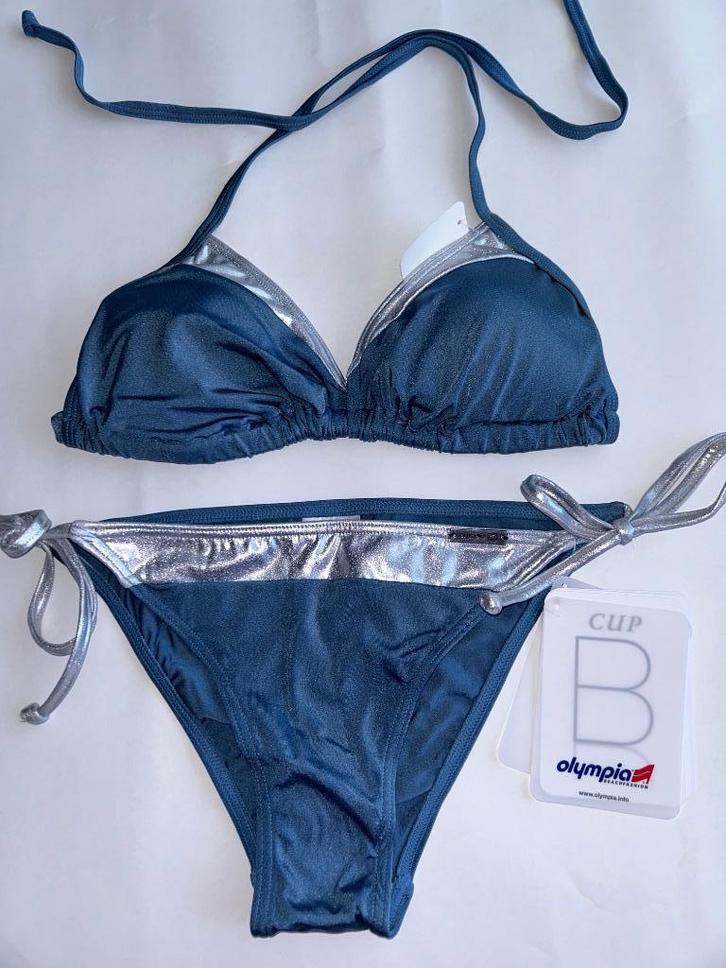 OLYMPIA bikini 38 *~~nieuw~~*, Kleding | Dames, Badmode en Zwemkleding, Nieuw, Bikini, Blauw, Verzenden