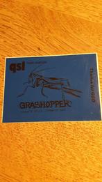 Sticker zender Grasshopper QSL from station, Bert, BREDA, Ophalen of Verzenden