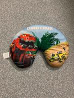 Dinotrux Hoofdkussentje - DreamWorks, Ophalen of Verzenden, Zo goed als nieuw, Blauw, Vierkant