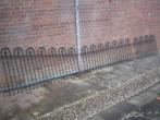 gegalvaniseerd en gepoederkoot hekwerk+3 palen, Tuin en Terras, Tuinhekken en Hekwerk, Ophalen, Zo goed als nieuw, IJzer, Sierhekwerk