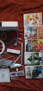 Wii met toebehoren, Spelcomputers en Games, Spelcomputers | Nintendo Wii, Gebruikt, Ophalen of Verzenden