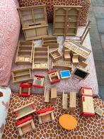 Poppenhuis meubeltjes - miniatuur meubels - houten speelgoed, Verzamelen, Poppenhuizen en Toebehoren, Ophalen of Verzenden, Gebruikt