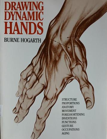 Drawing dynamic hands - Burne Hogarth beschikbaar voor biedingen