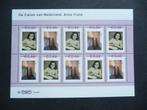 Nederland, Velletje van 10 'Anne Frank' postfris voor € 3,75, Nederland, Ophalen of Verzenden