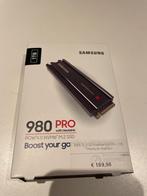 Samsung 980 Pro 1TB SSD met Heatsink - Nieuwstaat, Computers en Software, Harde schijven, Intern, Console, Nieuw, Ophalen of Verzenden