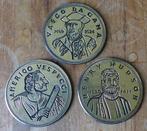 Cinzano onderzetters ontdekkingsreizigers Vespucci Da Gama, Verzamelen, Merken en Reclamevoorwerpen, Ophalen of Verzenden, Gebruikt