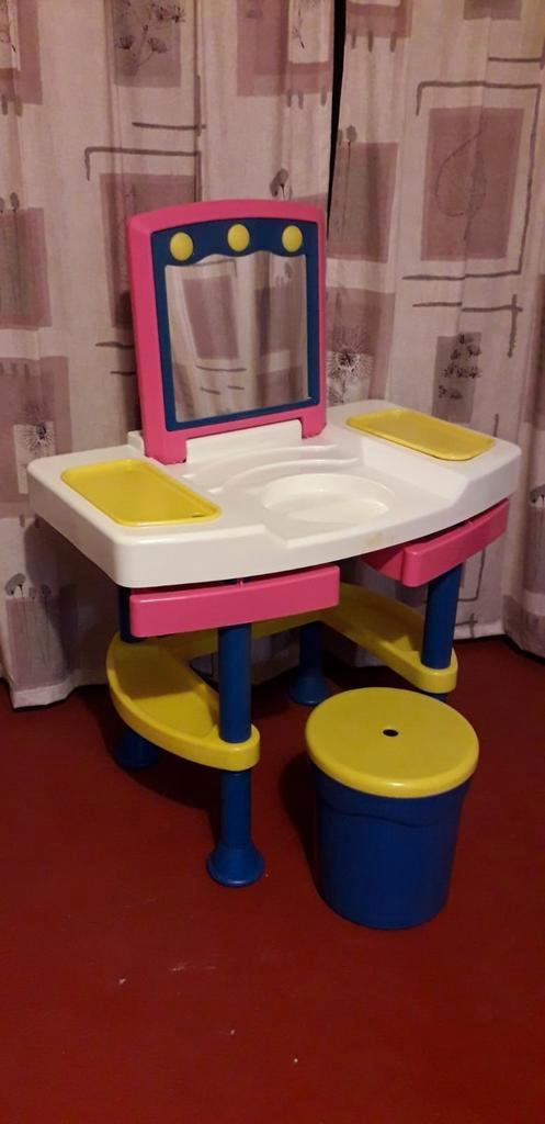 Kinder opmaak/kaptafeltje., Kinderen en Baby's, Speelgoed | Speeltafels, Gebruikt, Ophalen