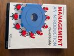 MANAGEMENT AN INTRODUCTION, Ophalen of Verzenden, Gelezen, David Boddy, Overige typen