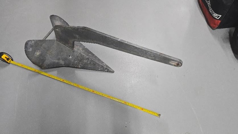 Ploeganker 16 Kg gegalvaniseerd, anker, Ankeren en Afmeren, Onderkin@gmail.com, Ploeganker 16 Kg gegalvaniseerd, anker, Ophalen of Verzenden