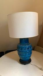 Blauwe keramische lampevoet Rimini blue, Antiek en Kunst, Ophalen of Verzenden