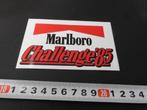 sticker MARLBORO Challenge 1985, Ophalen, Zo goed als nieuw