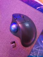 Logitech Ergo M575 Draadloze Trackball Muis, Rechtshandig, Muis, Gebruikt, Ergonomisch