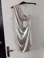 Jurk / jurkje / feestjurk maat M Metallic, Overige kleuren, Unique the label, Nieuw, Ophalen of Verzenden