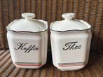 Art Deco stijl voorraadpotten koffie/thee, Huis en Inrichting, Keuken | Potten en Pannen, Ophalen of Verzenden, Gebruikt, Overige materialen