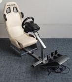 Playseat met Logitech stuur en pedalen, Ophalen of Verzenden, Gebruikt