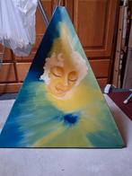 Driehoekig Schilderij met gezicht, Ophalen