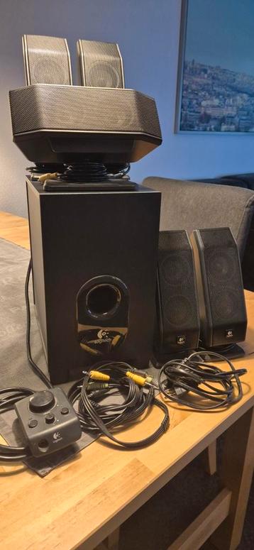■ Logitech X-540  5.1 Surround set ■ beschikbaar voor biedingen