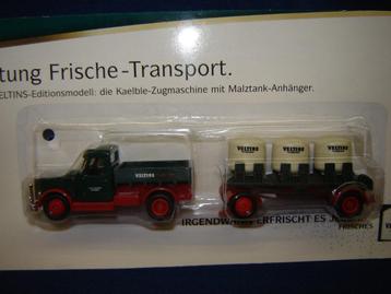Kaelbe zwaartransport trekker met malt tankaanhangwagen -  beschikbaar voor biedingen