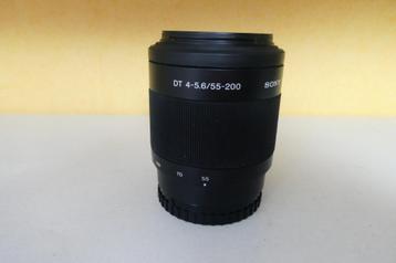 Sony DT 55-200mm AF lens ,A-mount beschikbaar voor biedingen
