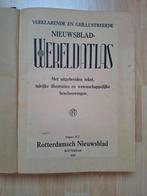 Wereldatlas (1939) Rotterdamsch Nieuwsblad., Boeken, Atlassen en Landkaarten, Gelezen, Overige atlassen, Diverse auteurs, Ophalen of Verzenden