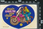 Sticker: Drum - Draai een Drum voor elkaar (Motor 1), Ophalen of Verzenden, Zo goed als nieuw, Bedrijf of Vereniging