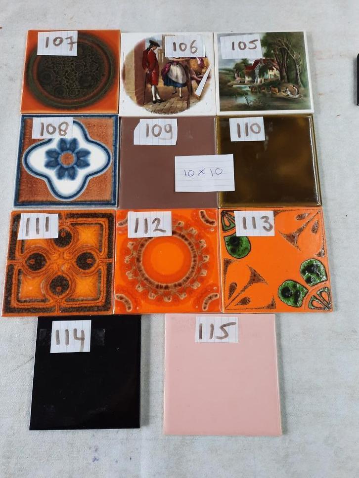 Mozaïek tegels, diverse kleuren en motieven., Hobby en Vrije tijd, Knutselen, Nieuw, Materiaal, Ophalen of Verzenden