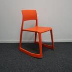 Vitra Tip Ton Stoelen Design Stoelen | Koraal Rood, Huis en Inrichting, Stoelen, Kunststof, Gebruikt, Ophalen of Verzenden, Vijf, Zes of meer stoelen