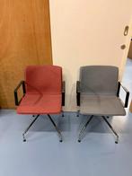 Gispen stoelen rood/blauw 8 stuks, Ophalen, Gebruikt, Blauw, Vier