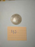 NL 5 Cent 1971, Verzenden, Koningin Juliana, 5 cent, Losse munt