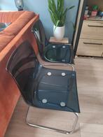 Eetkamerstoelen Ikea Tobias, Huis en Inrichting, Stoelen, Ophalen, Gebruikt, Blauw, Twee