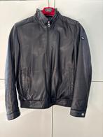 Trapper leren jas maat 50 - Zo goed als nieuw!, Kleding | Heren, Maat 48/50 (M), Zwart, Ophalen of Verzenden, Zo goed als nieuw