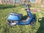 Electrische scooter blauw kenteken weinig km. Merk NIU, Ophalen of Verzenden, Zo goed als nieuw, Elektrisch, Overige merken