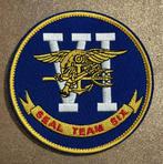 US Navy Seal team six patch (velcro), Verzamelen, Ophalen of Verzenden, Marine, Amerika, Embleem of Badge