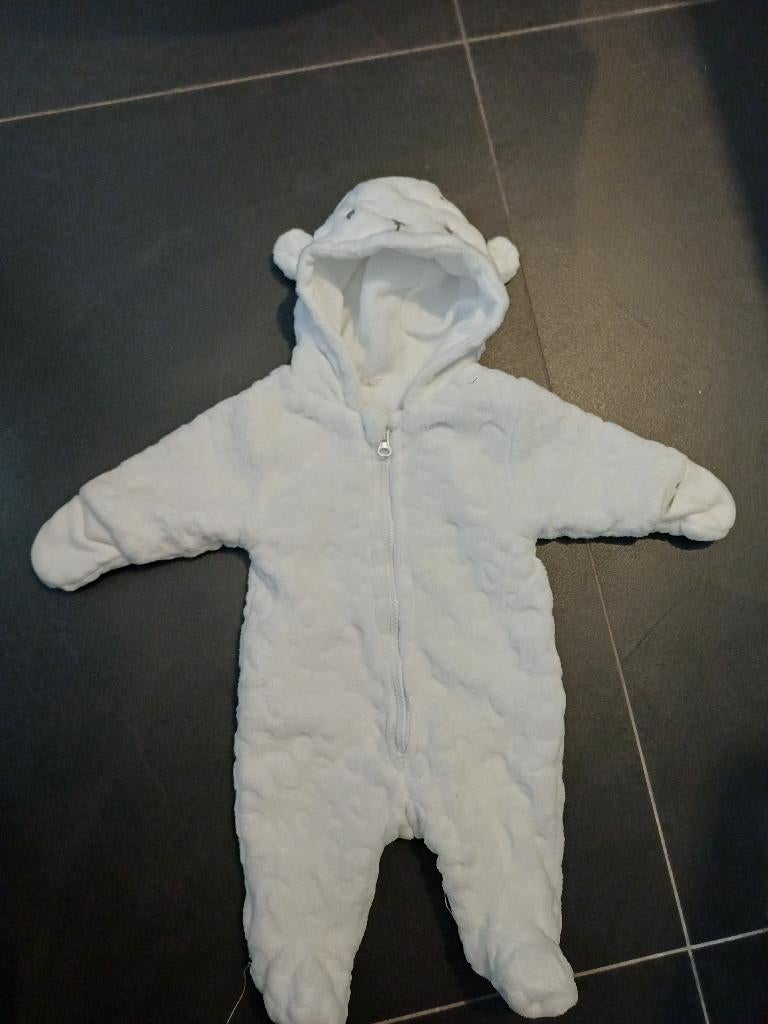 Berenpak baby 56 wit, Ophalen, Zeeman, Jongetje of Meisje, Zo goed als nieuw