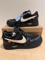 Nike Air Force 1 Off-White Black maat 44,5, Kleding | Heren, Schoenen, Zwart, Nike, Ophalen of Verzenden, Sneakers of Gympen