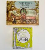 2 Engelse kinderboekjes, Verzenden, Zo goed als nieuw, 2 tot 3 jaar, Uitklap-, Voel- of Ontdekboek