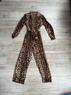 Dolce & Gabbana Zijden Jumpsuit Leopard Print Maat M 38 - 40, Ophalen of Verzenden, Zo goed als nieuw, Maat 38/40 (M)