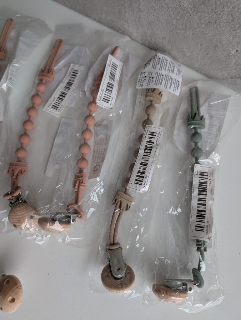 8 speenkoordjes nieuw, Ophalen of Verzenden, Nieuw, Overige typen