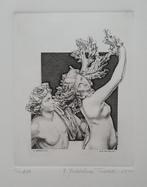 Exlibris /vrije gr. M Tucelli,G.Bernini sculp. Apollo Daphne, Antiek en Kunst, Verzenden