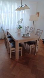 eethoek met dressoir, Huis en Inrichting, Complete eetkamers, Ophalen, Zo goed als nieuw, Klassiek? Modern, 4 tot 6 stoelen