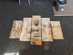Boedha op canvas, Huis en Inrichting, Woonaccessoires | Schilderijen, Tekeningen en Foto's, Ophalen of Verzenden, Zo goed als nieuw