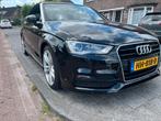 Audi A3 1.4 Tfsi 92KW Cabrio 2016 Zwart, Auto's, Voorwielaandrijving, 65 €/maand, 125 pk, 4 cilinders