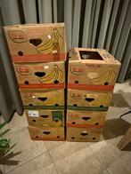 Bananendozen 9 stuks | verhuisdozen | stevig, Ophalen, Zo goed als nieuw, Doos