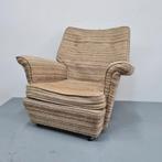 2 retro fauteuils, sixties, vintage, jaren 60 design, Ophalen, Gebruikt, Stof