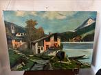 Prachtig antiek schilderij, Antiek en Kunst, Ophalen of Verzenden