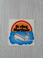 sticker Ik vlieg Martinair, Verzamelen, Ophalen of Verzenden, Zo goed als nieuw, Bedrijf of Vereniging