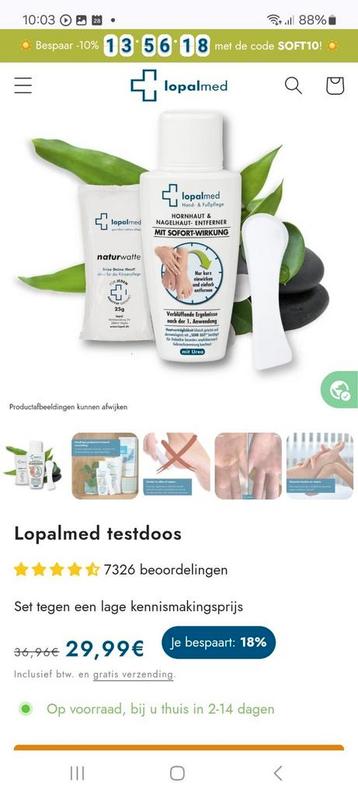 NIEUW ONGEBRUIKT lopalmed eeltverwijderaar  beschikbaar voor biedingen