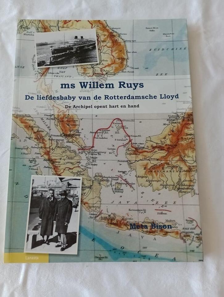 MS WILLEM RUYS :  De liefdesbaby van de Rotterdamsche Lloyd, Boeken, Geschiedenis | Vaderland, Zo goed als nieuw, 20e eeuw of later